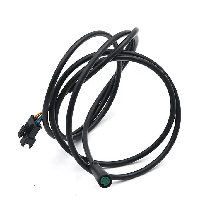 Contrôleur de connexion de ligne d'instrument à 5/6 broches et cordon d'alimentation de panneau LCD