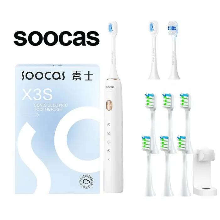 SOOCAS-Brosse à dents électrique à ultrasons X3S, IPX7, étanche, adulte X3U, mise à niveau, sonique