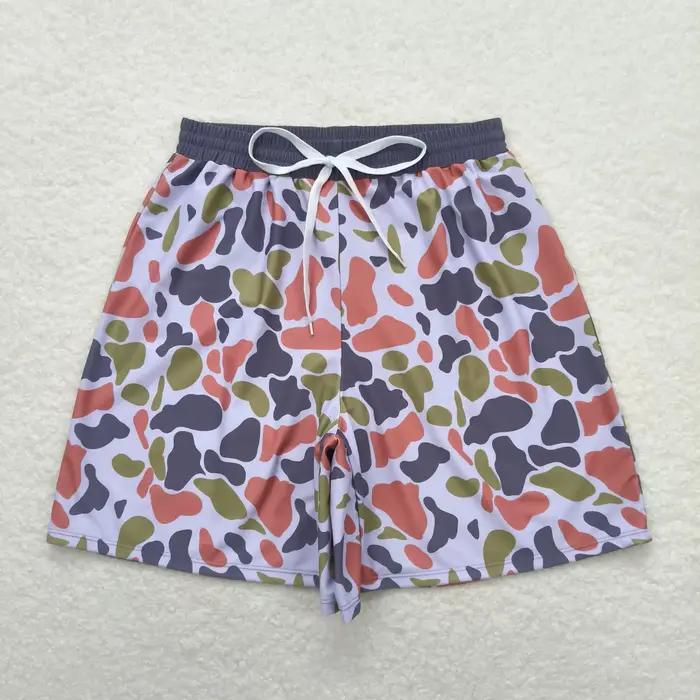 Shorts de bain camouflage pour hommes adultes, style boutique, pour la chasse aux canards et aux cer