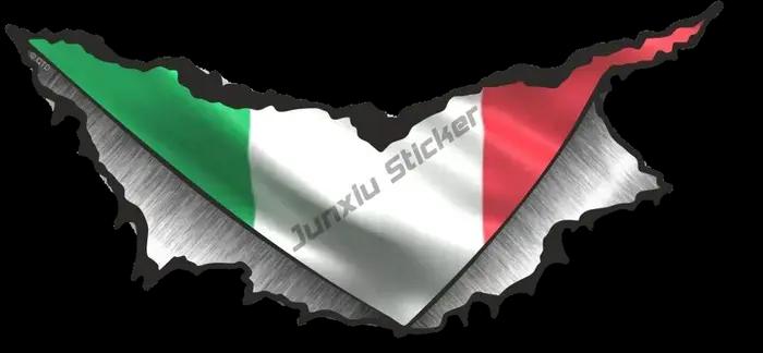 Autocollant de Football italien auto-adhésif Graphix drapeau