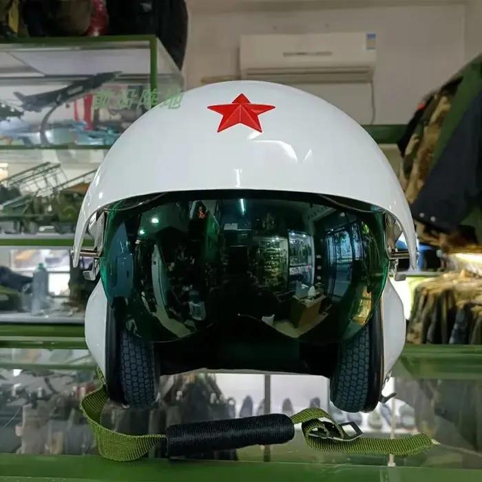 Casque de pilote de chasse tactique, lentille HD personnalisée, casque universel Tk12 pour hommes et