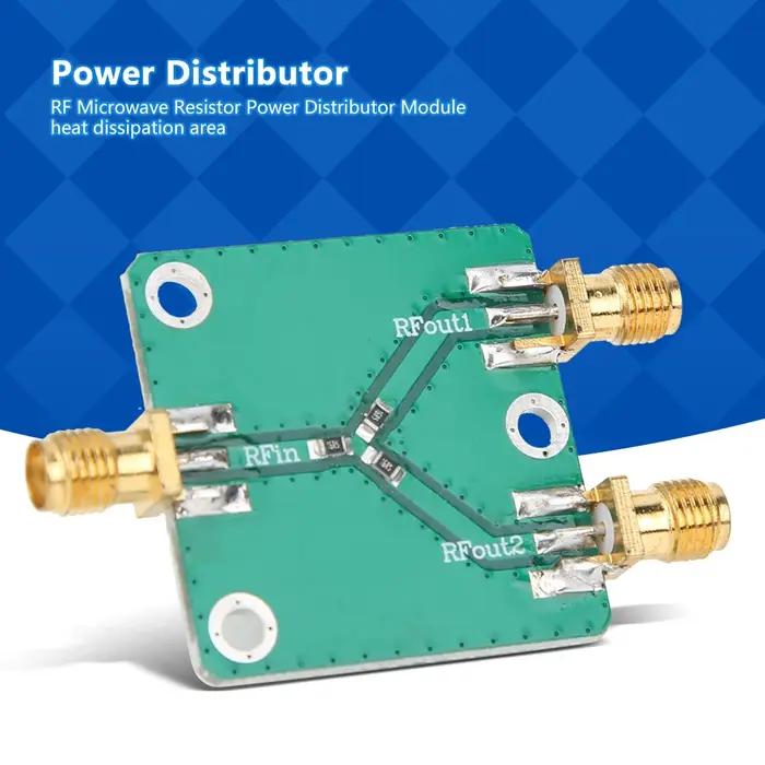 Module de distribution de puissance résistant aux micro-ondes pour systèmes de sécurité et domotiques, idéal pour la maison et les projets techniques