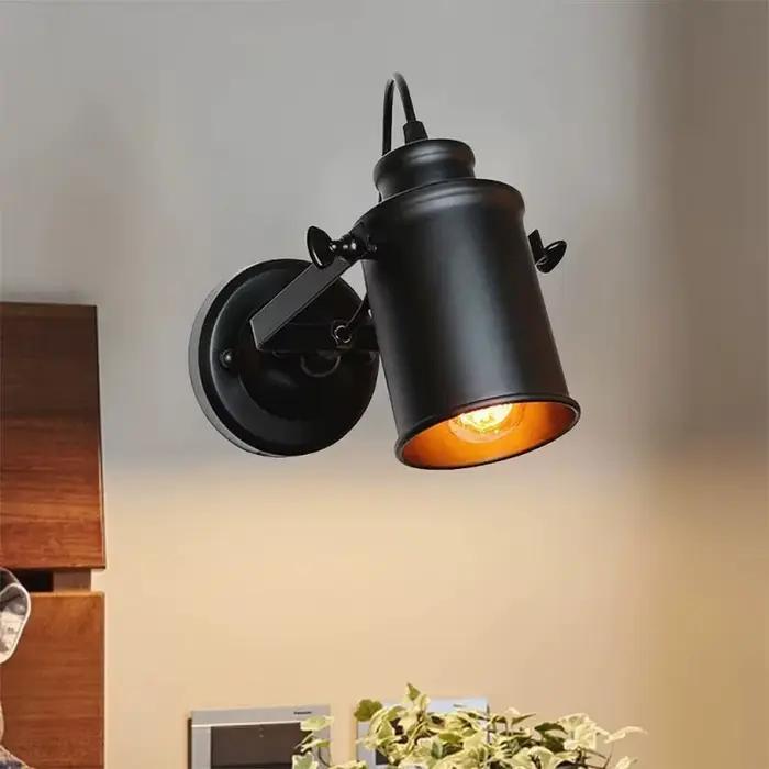 Applique industrielle Vintage applique murale rétro décor à la maison luminaire rustique intérieur f