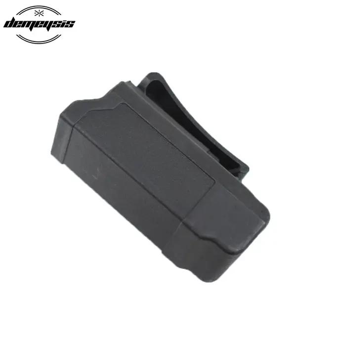 Pochette de chasse pour chargeur miniature, porte-chargeur simple noir pour calibre 9 mm à .45 pour