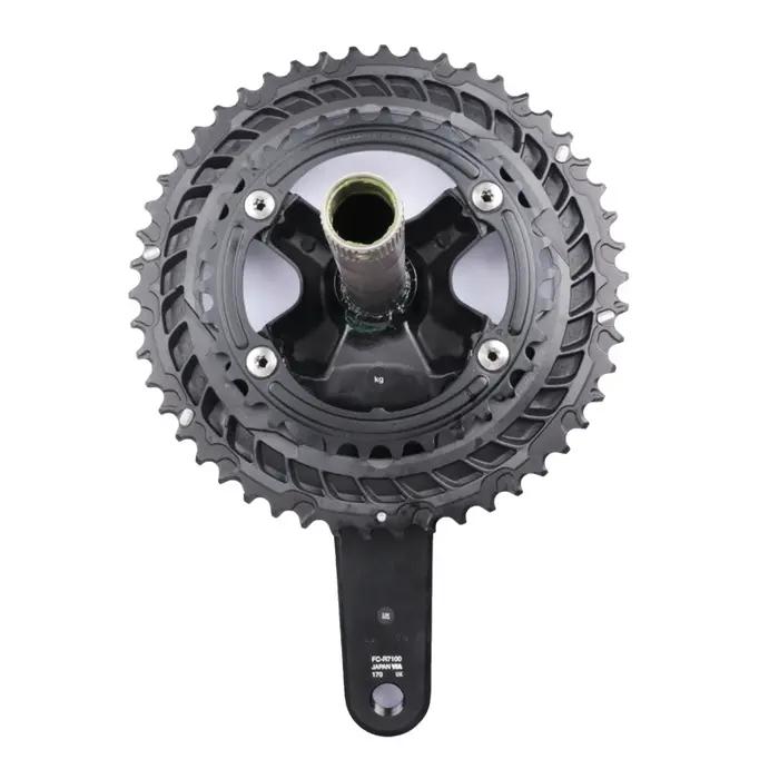 Shimano – pédalier R7100 2x12 vitesses 50-34T 12 s 105mm/165mm/170mm/172.5mm pour vélo de route, Hol