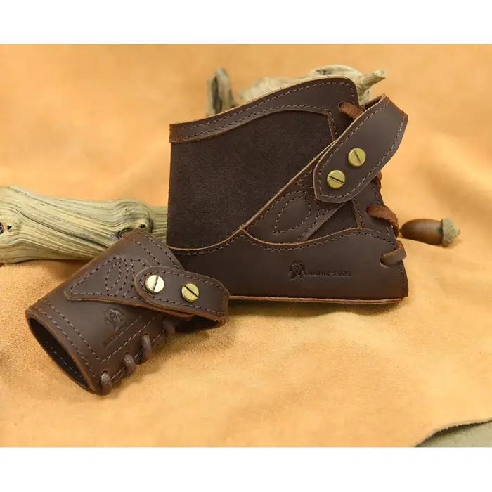 WAYNE'S DOG 1 ensemble cuir sans perceuse fusil pistolet harnais crosse recul Pad protecteur
