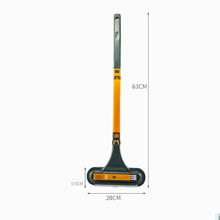 Brosse de nettoyage de pare-brise multifonctionnelle double face pour vitres en verre et nettoyage de surfaces intérieures occassions spéciales