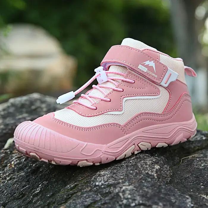 Bottes de randonnée pour enfants, chaussures de randonnée Anti-Collision et antidérapantes pour garç