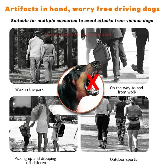 Nouveau répulsif pour chiens d'extérieur portable