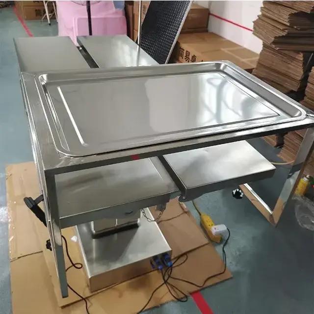 Table animale Table de théâtre chirurgical vétérinaire Table d'opération électrique pour chien vétérinaire
