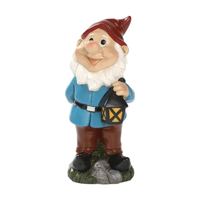 Statue de Gnome de jardin en résine drôle