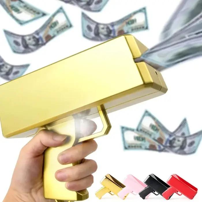 Pistolet de pulvérisation d'argent lumineux pour mariage et anniversaire