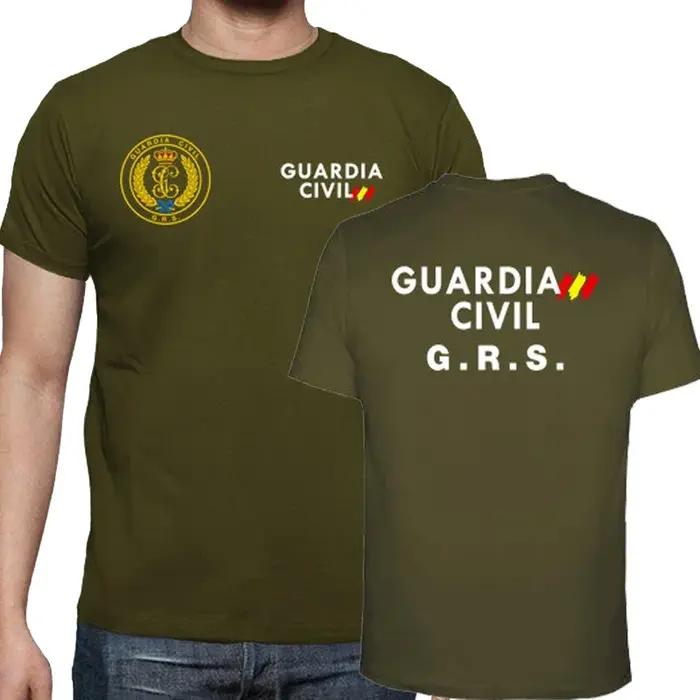 T-shirt de la Garde Civil Espagnole avec insigne.
