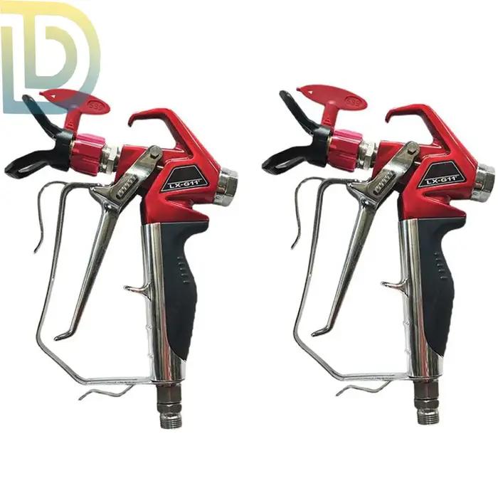 Pistolet électrique portatif d'accessoires de pulvérisation de peinture de mastic sans air de mur à haute pression avec la protection de buse de pointe pour le pulvérisateur de pompe