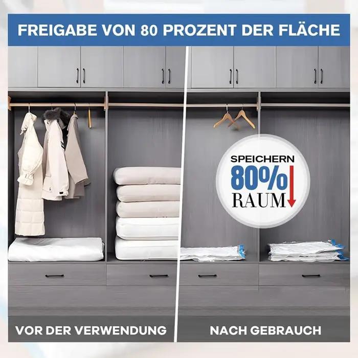 Sacs de rangement sous vide réutilisables pour vêtements