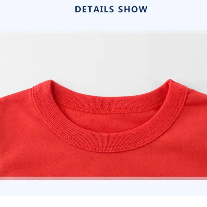 T-shirt coton dessin animé col rond pour enfants et adultes motifs films et séries animations décontracté à offrir pour les occasions spéciales