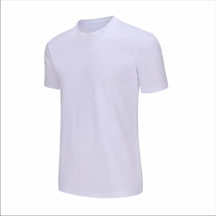 T-shirt de sport respirant à séchage rapide bon marché, course à pied, fitness, marathon, football,