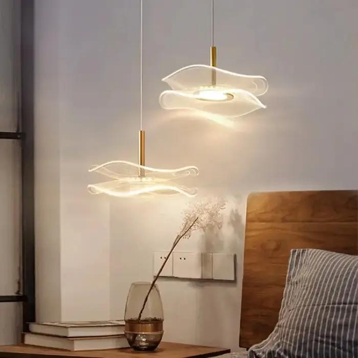 Lampe LED Suspendue au Design Nordique, Éclairage d'Nik, Luminaire Décoratif d'Nik, Idéal pour une S