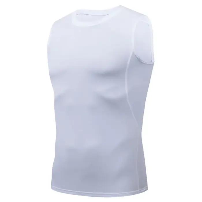 Débardeur de sport élastique à Compression pour hommes