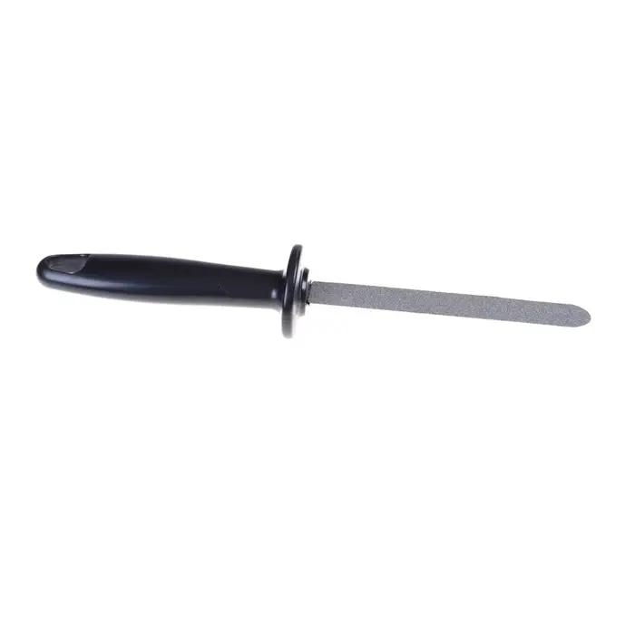 Outil d'affûtage de couteaux en métal à poignée antidérapante pour couteau de cuisine gilette et ciseaux Sharpeners pour cuisine durable et efficace