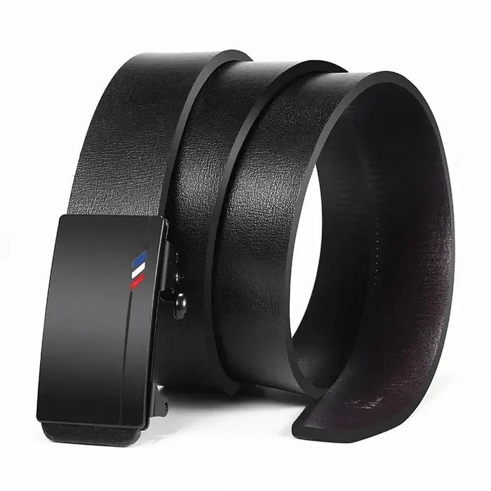 Nouveau produit ceinture hommes de haute qualité sans dents boucle automatique décontracté