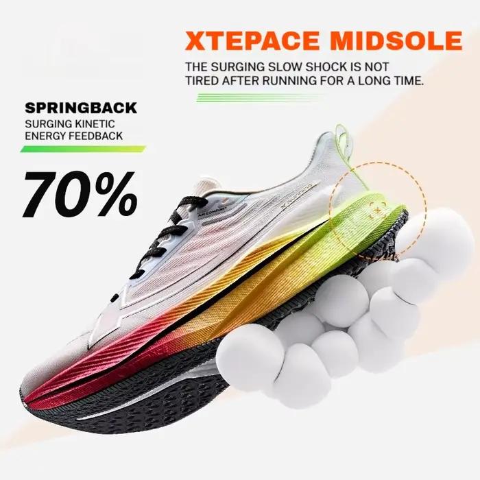 Xtep 2000km 3.0 chaussures de course pour femmes 2025 printemps baskets amorti entraînement Jogging