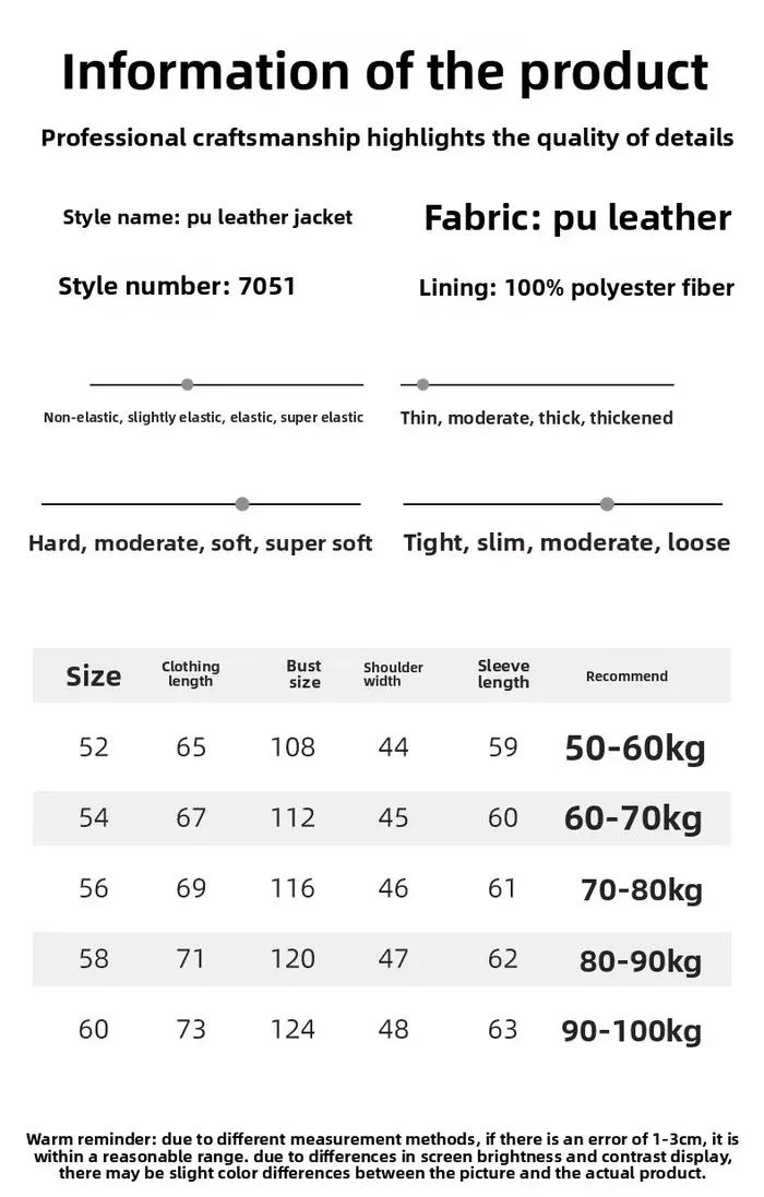 Vestes d'affaires en cuir pour hommes