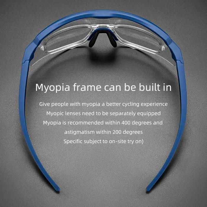 ROCKBROS – lunettes de vélo polarisées pour hommes et femmes, 4 lentilles, vtt, cyclisme sur route,