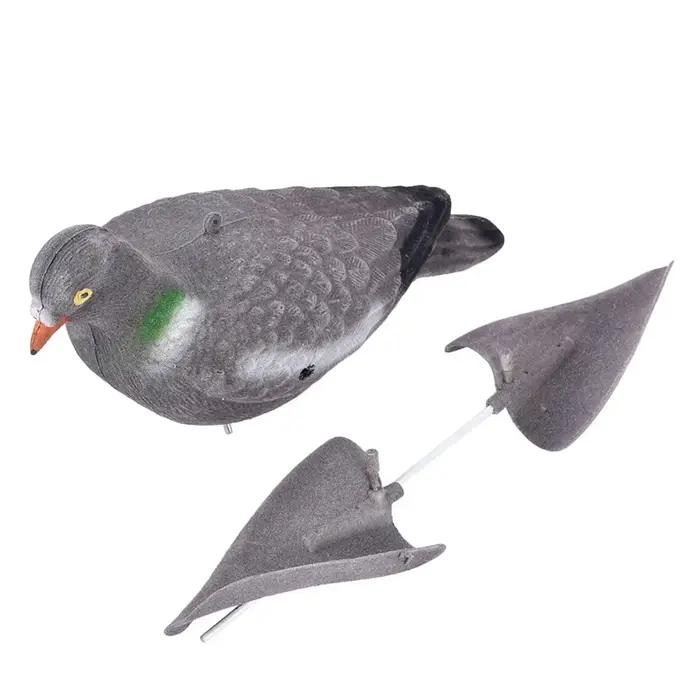 Leurre pigeon à mouvement simulation appât vent ailes mobiles décoration jardin chasse accessoire