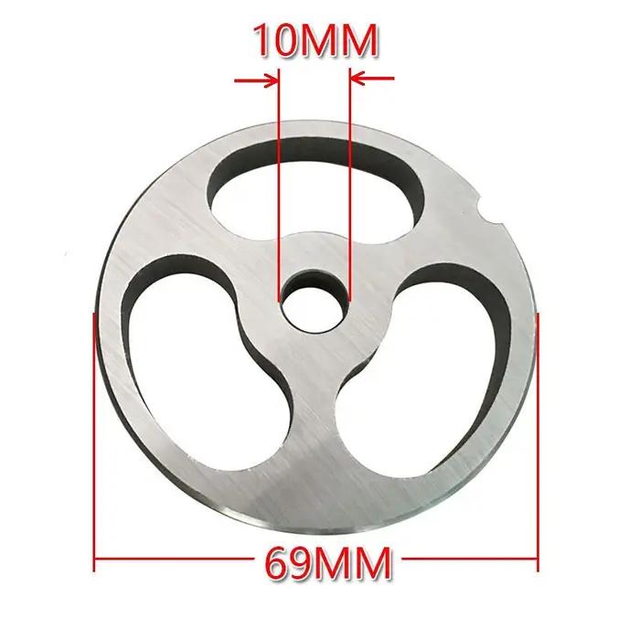 Hachoir à viande de Type 12, accessoires de lavement, maille de couteau, trou en acier inoxydable, t