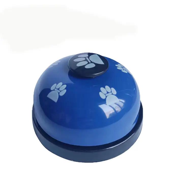 Jouets pour animaux de compagnie cloche pour chiens chat formation jouet interactif appelé dîner petites cloches empreinte anneau formateur rappel d'alimentation pour Teddy