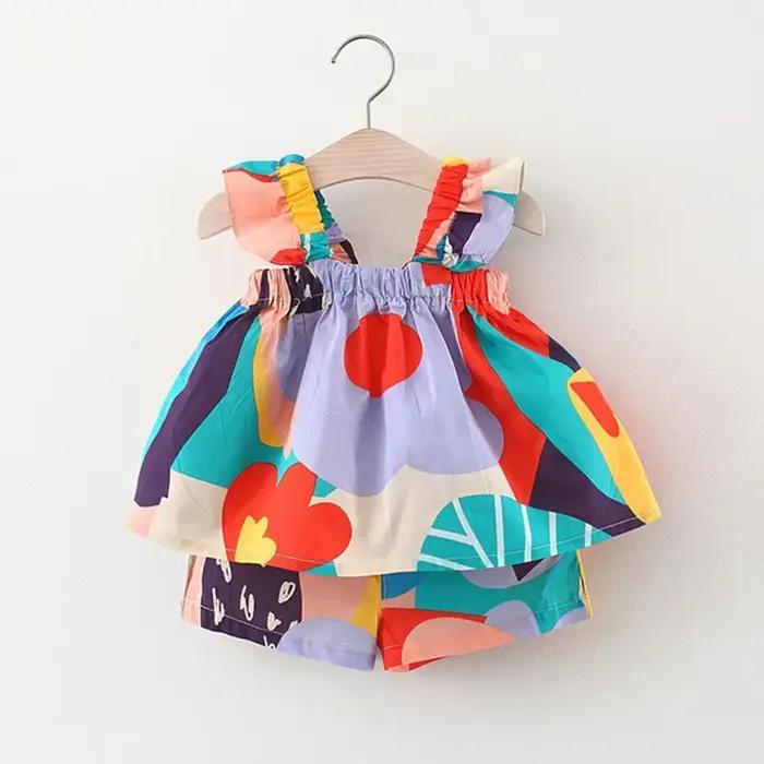 Ensemble de vêtements d'été pour bébés filles