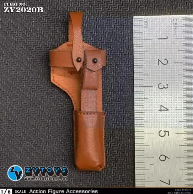 Pistolet Mauser C96 à l'échelle 1/6 modèle de collection pour figurines d'action et accessoire de jeu pour hommes de 14 ans et plus