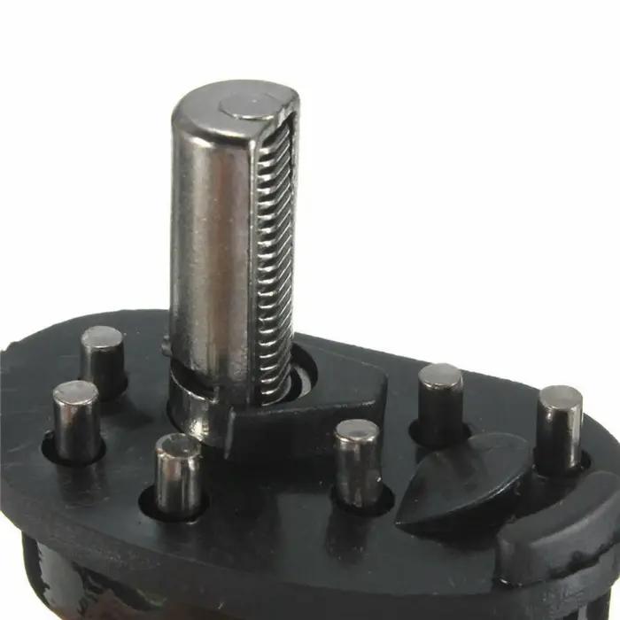 Serrure à gâchette pour pistolet à clé en métal noir