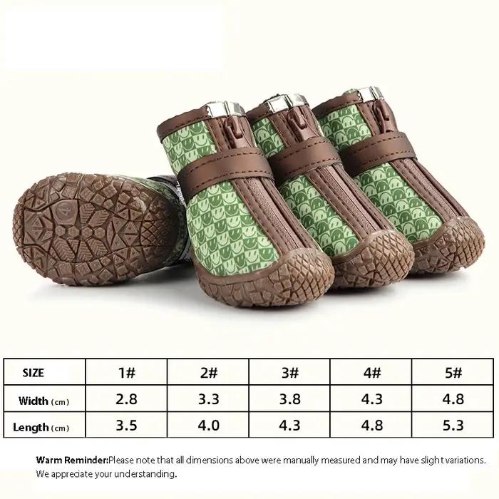  OODUDUOO Bottes imperméables pour chiens pour petits