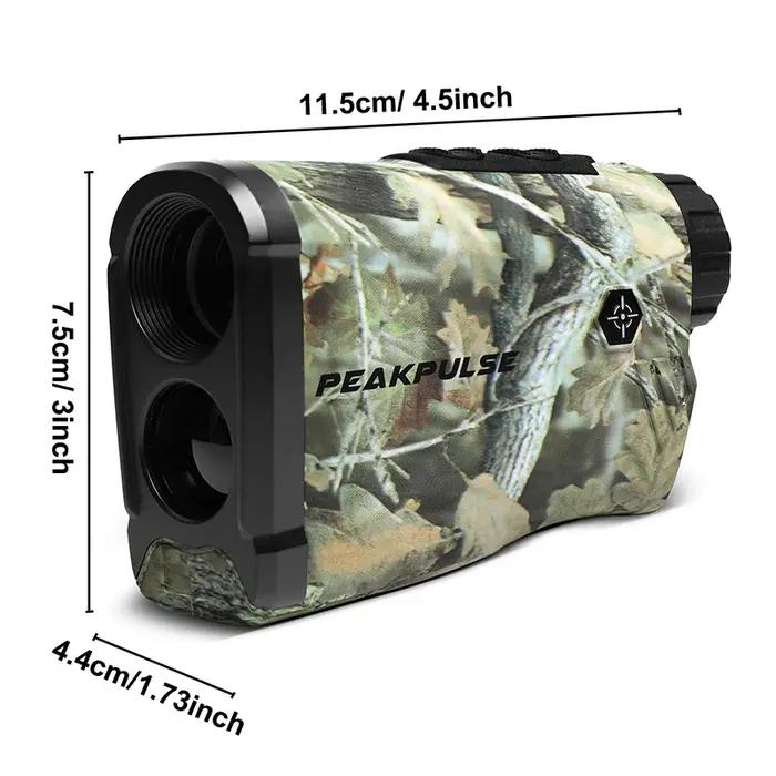 Télémètre PEAKPULSE 650Yard/1300 Yards Camouflage Haute Précision pour Chasseurs Occasions Spéciales