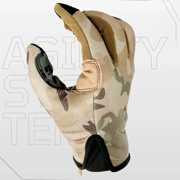Gants de tir tactiques légers style FDT - Respirants et tactiles pour camping, vélo et outdoor