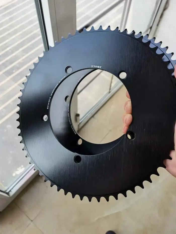BCDnavy-Plateau à engrenage fixe pour vélo de piste, entraînement professionnel en équipe sur le ter