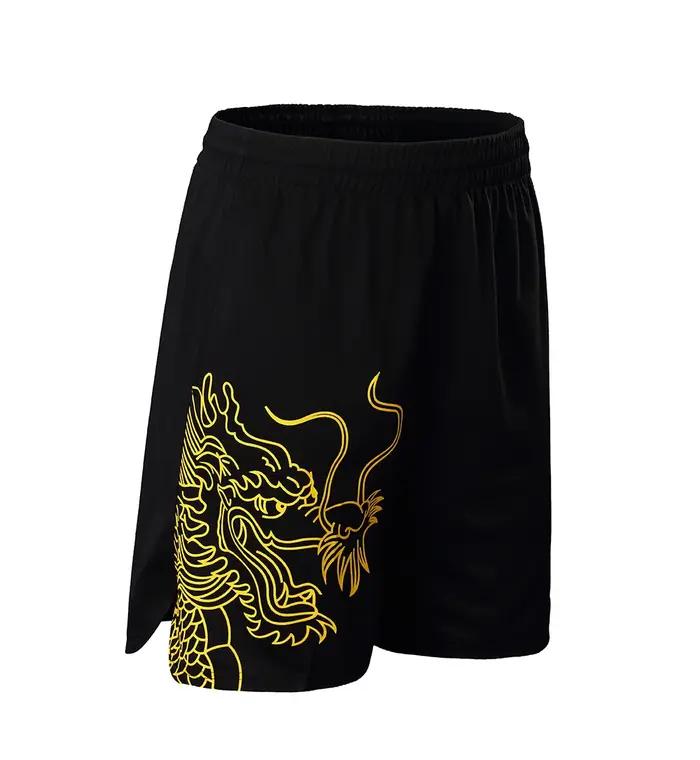 Short de tennis de table imprimé dragon