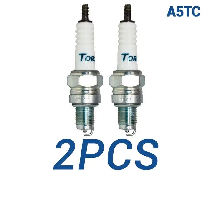 Automobile Moto Haute Qualité VILLE Bougie A5TC pour Denso U16FS-U/U16FS-UB Bujia (pack 2-8)
