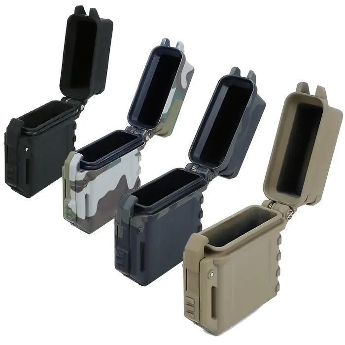 Dullighter-Mallette de rangement pour briquet camouflage à une main, boîte standard EDC, outil de su