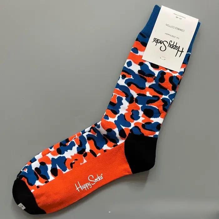 Chaussettes chasse classiques homme coton doux Happy Socks confort journées extérieures