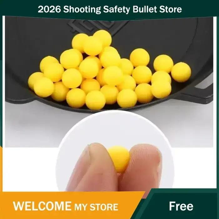 Balles en caoutchouc souple BB Bomb7-8mm pour le sport et les loisirs