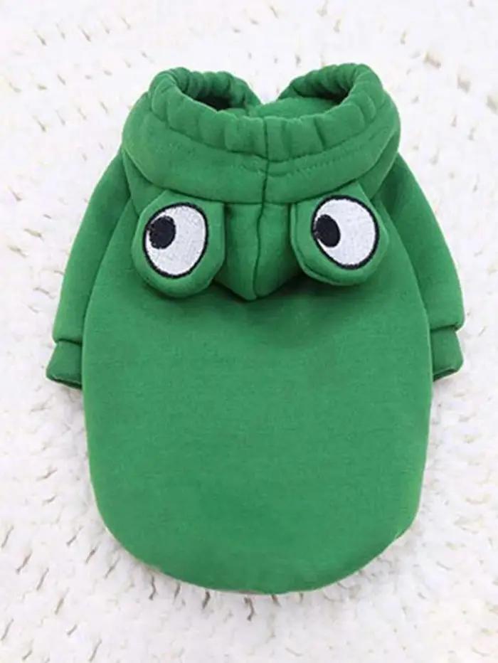 Pull grenouille mignon pour animaux de compagnie