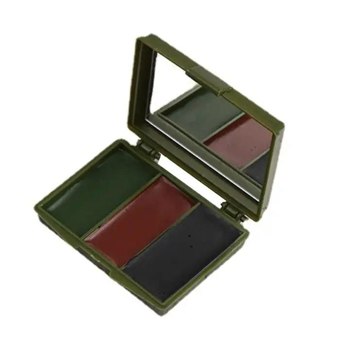 Peinture de camouflage visage pour chasse militaire - Huile corporelle discrète tenue longue durée