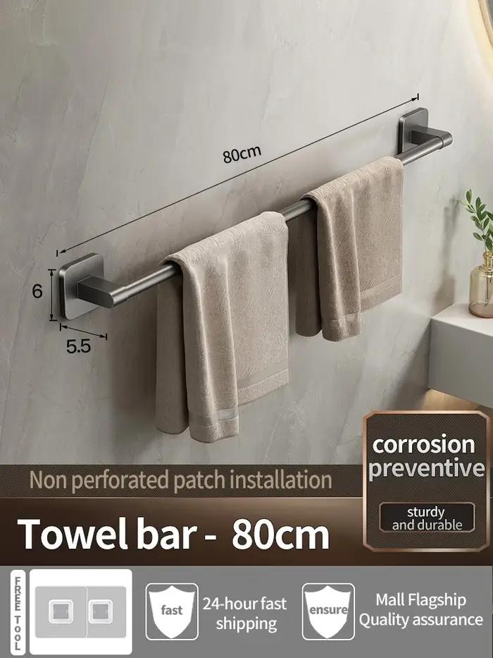 Porte-serviettes en plastique ABS et aluminium design moderne pour salle de bains cuisine et balcon couleur blanche roue jaune gris clair et bourgogne