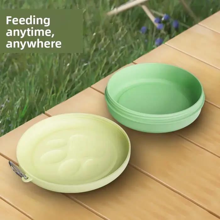 Bol de nourriture pour chien portable en plein air pour animaux de compagnie