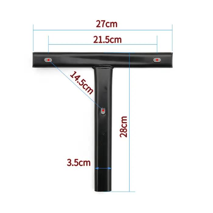 Support dorsal de chaise à percussion en forme de T bois d'orme pour chaises de bureau et chaises pivotantes élégantes à offrir pour bureau ou cadeau d'affaires