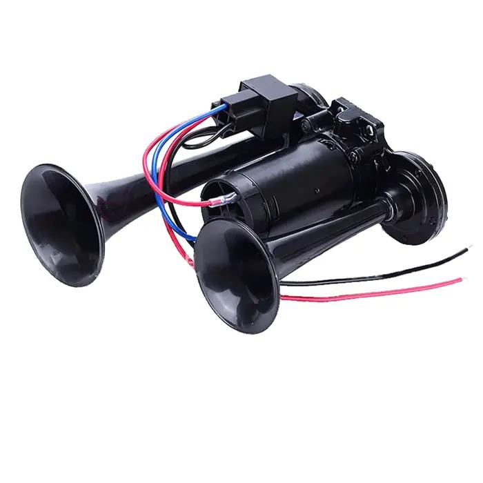 Kit de cornes Super fortes universelles, double trompette 600db, 12V, 15a, pour voitures, motos, cam