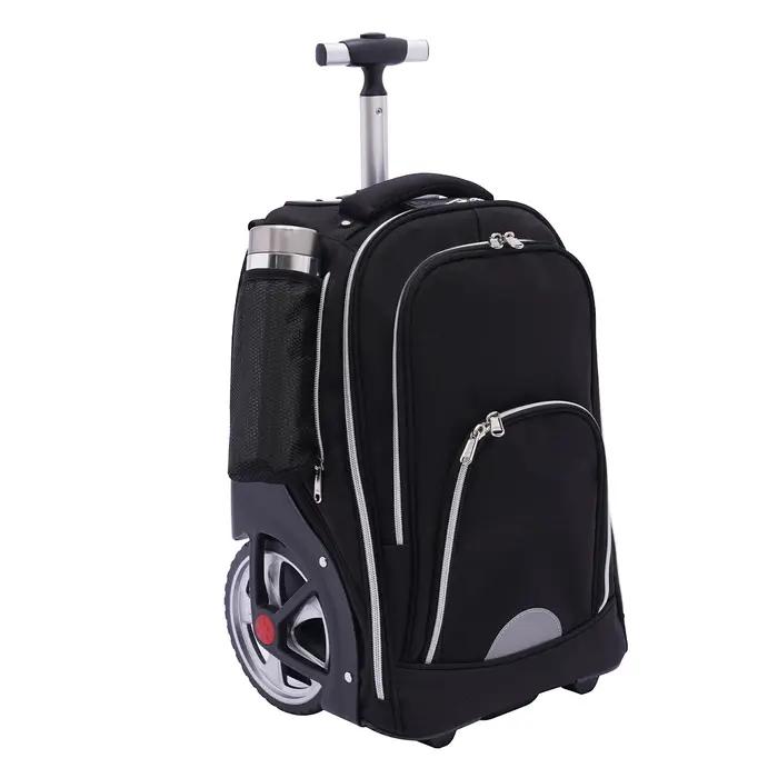 NOUVEAU Sac à dos trolley 45L, idéal comme bagage à main avec roulettes, multifonctionnel, adapté au